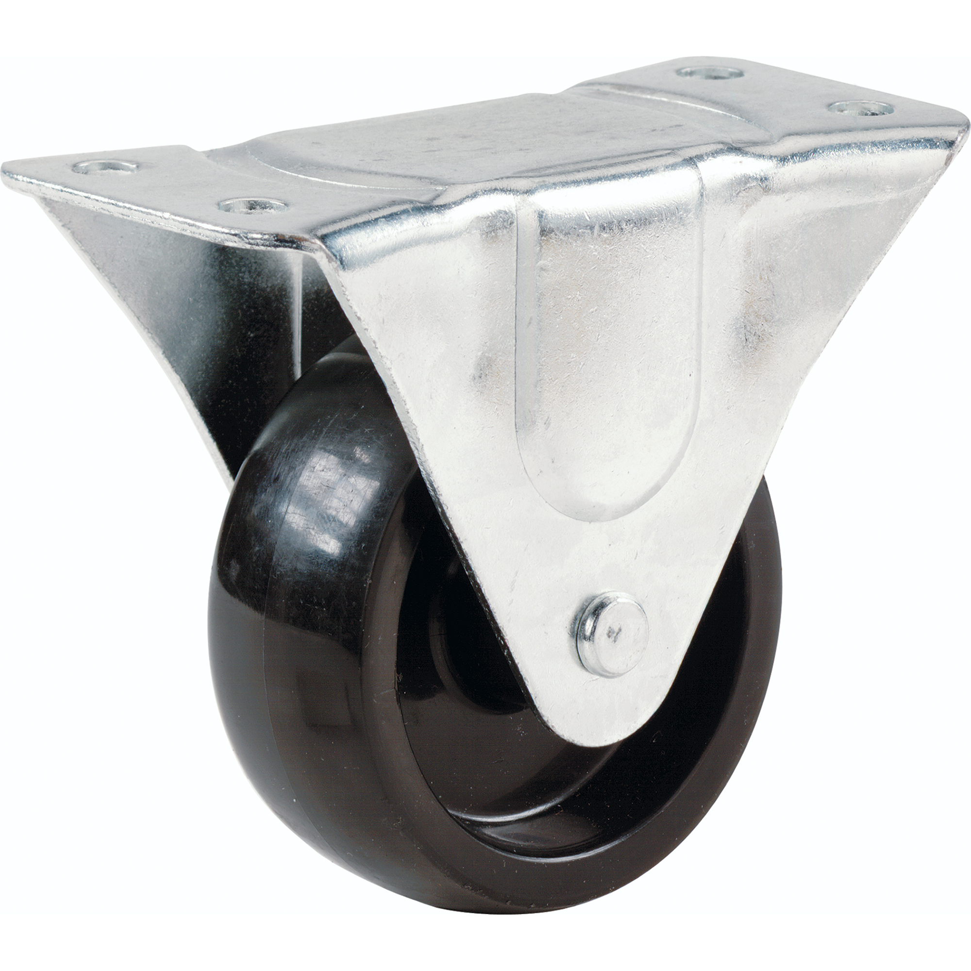 Shepherd Hardware Rigid Casters - 3in. Diameter, Polypropylene, 210-Lb. Capacity, 4 Pcs, Model# 9398